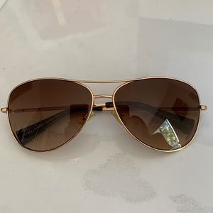 Coach aviator sunglasses